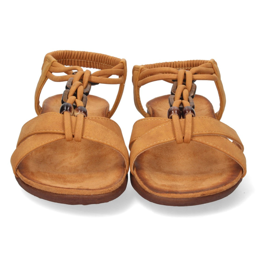 Sandalias Cuero Mujer Elegantes Verano