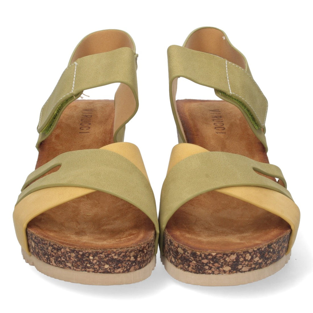 Sandalias Verdes Mujer Elegantes Verano