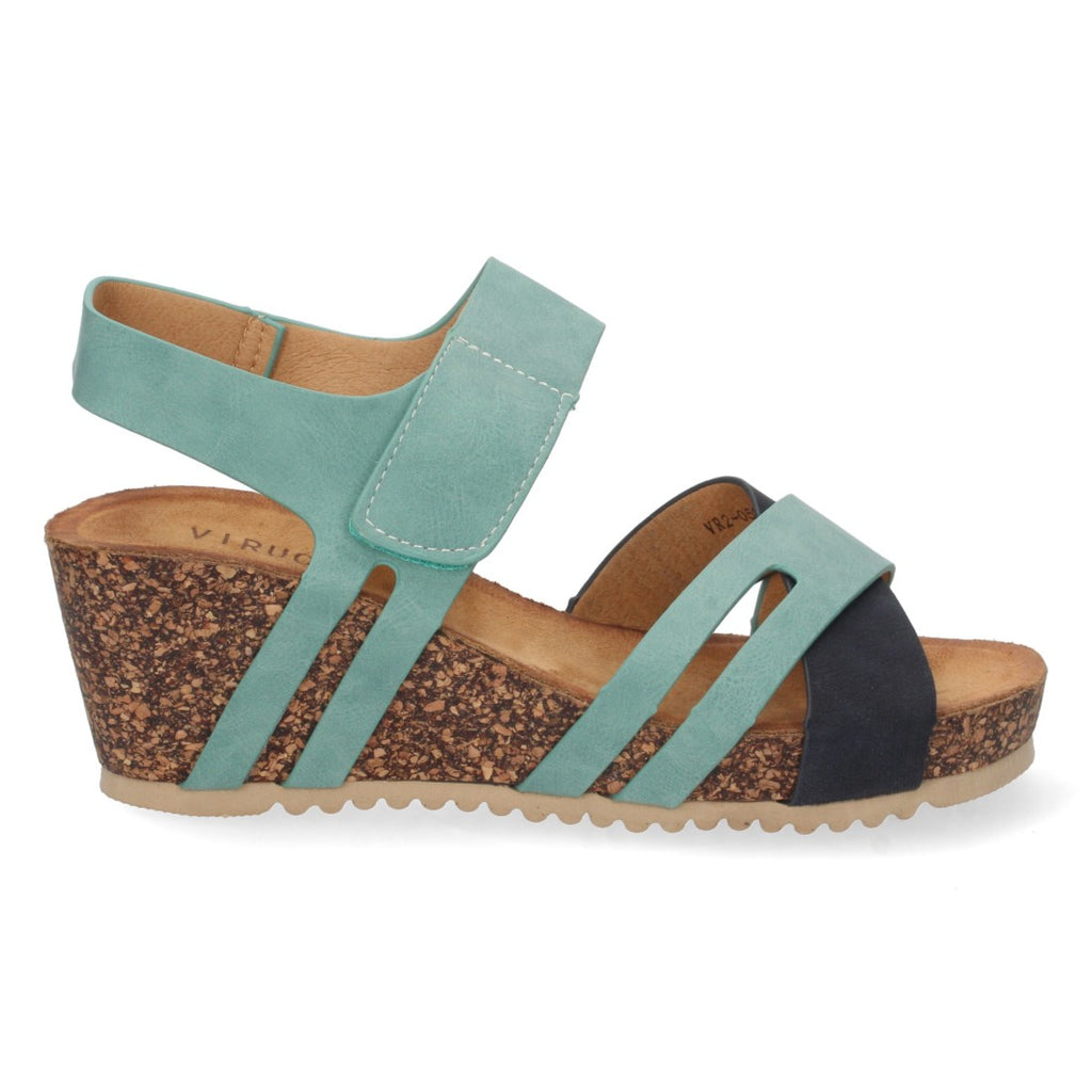 Sandalias Azul Marino Mujer Elegantes Verano