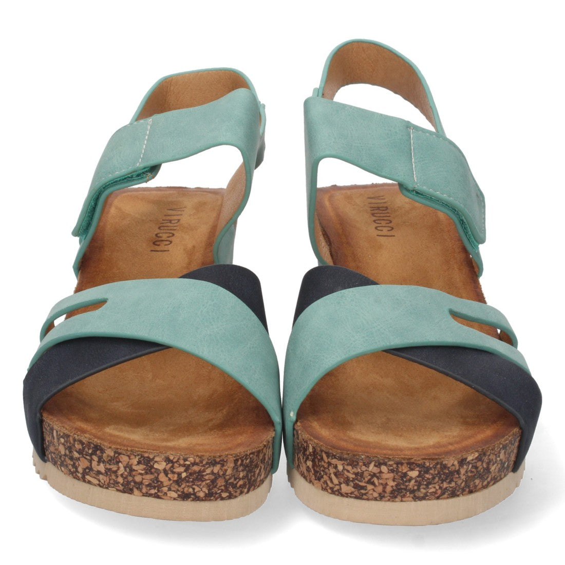 Sandalias Azul Marino Mujer Elegantes Verano