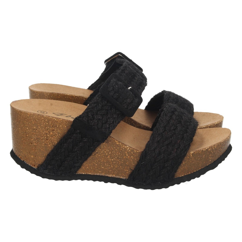 Sandalias Negras Mujer Elegantes Verano