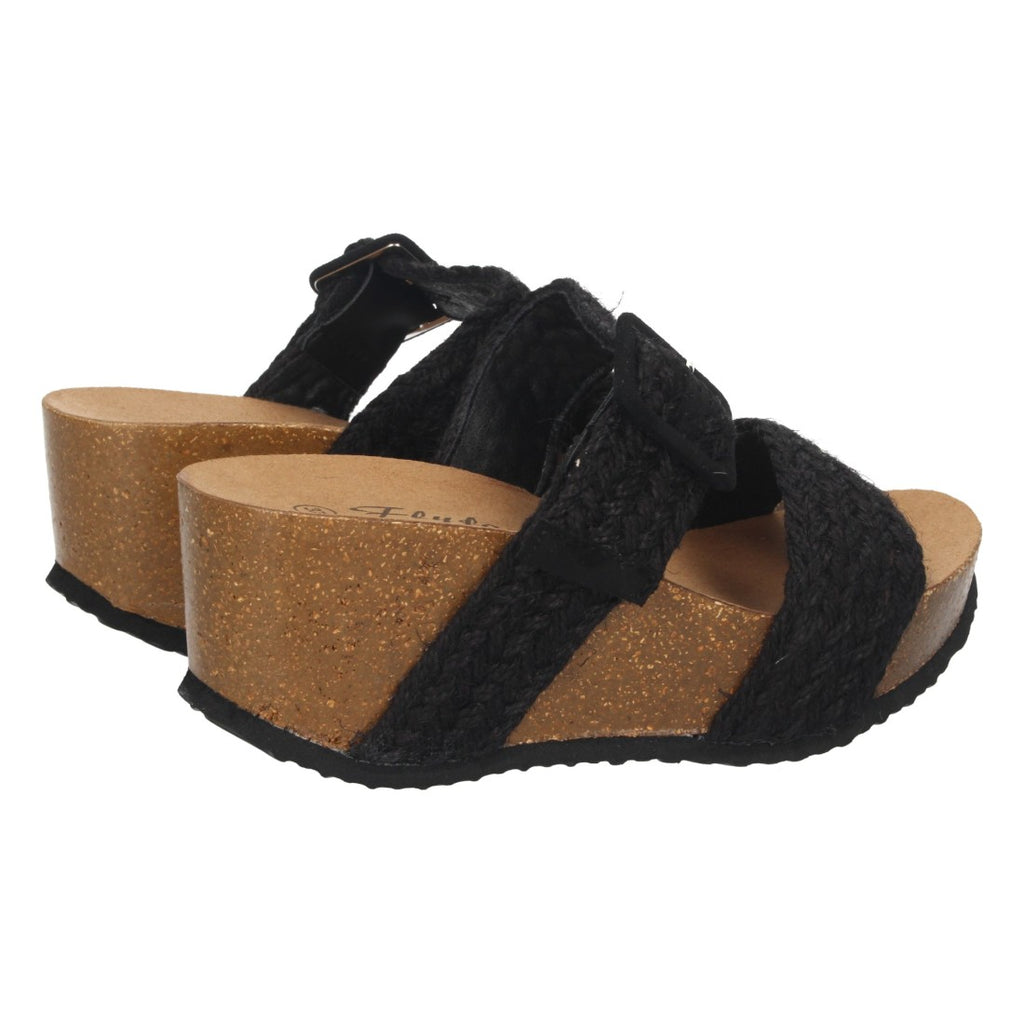 Sandalias Negras Mujer Elegantes Verano