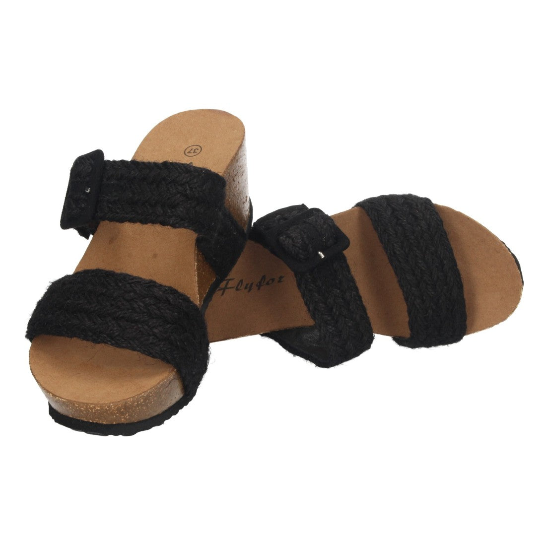 Sandalias Negras Mujer Elegantes Verano