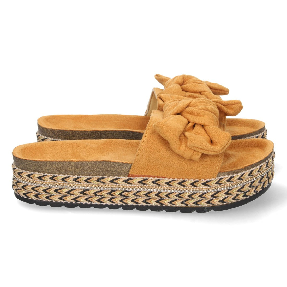 Sandalias Camel Mujer Elegantes Verano