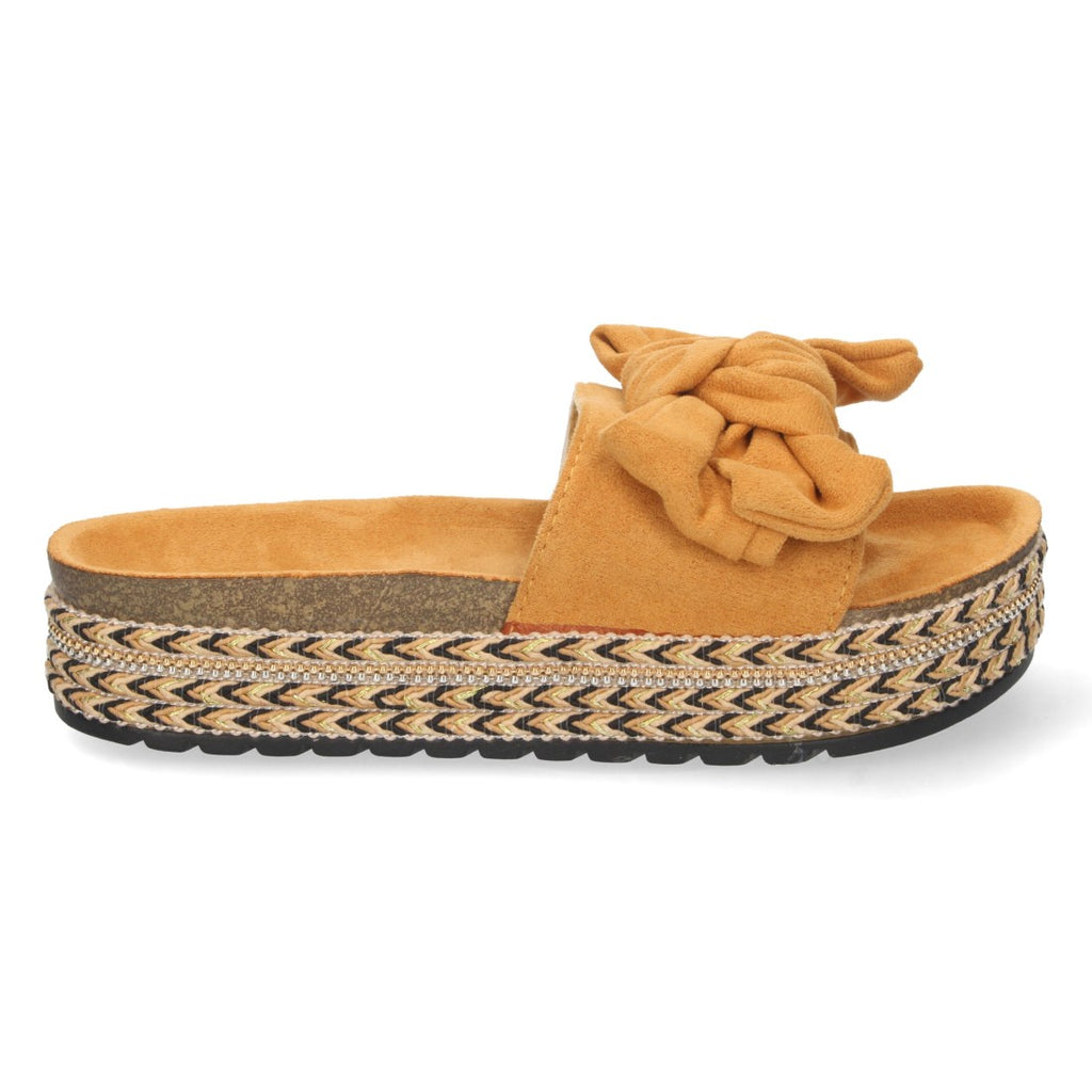 Sandalias Camel Mujer Elegantes Verano
