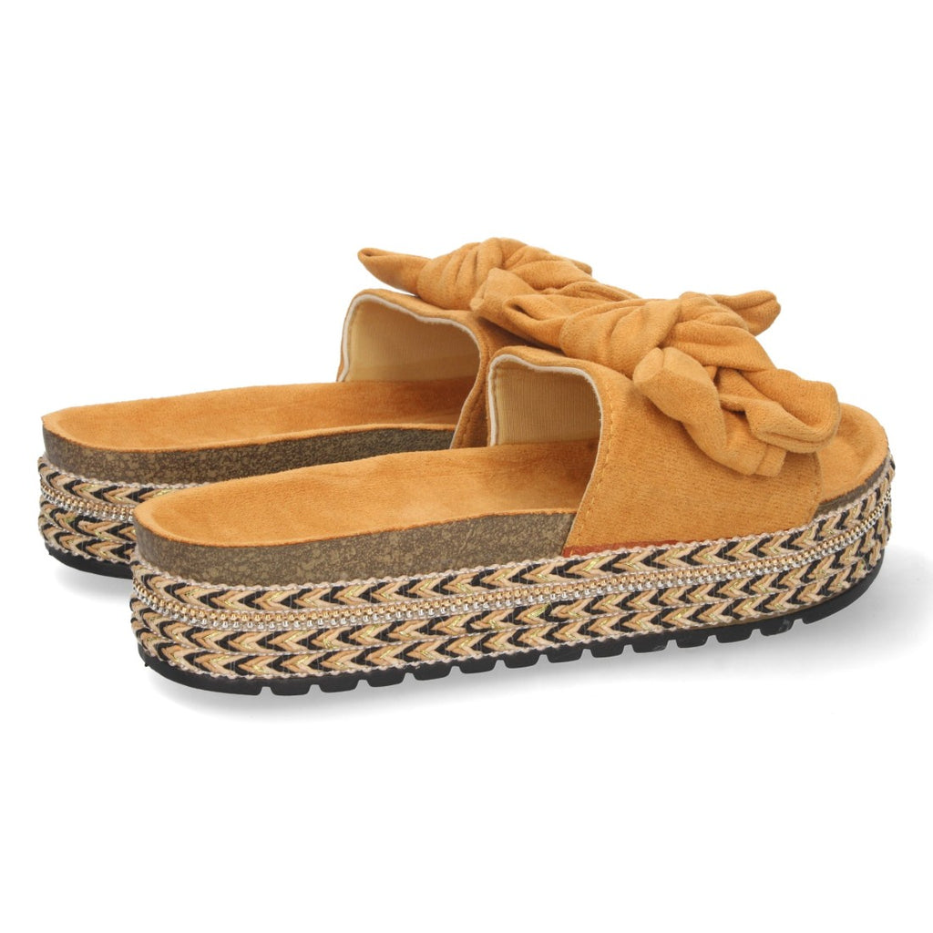 Sandalias Camel Mujer Elegantes Verano