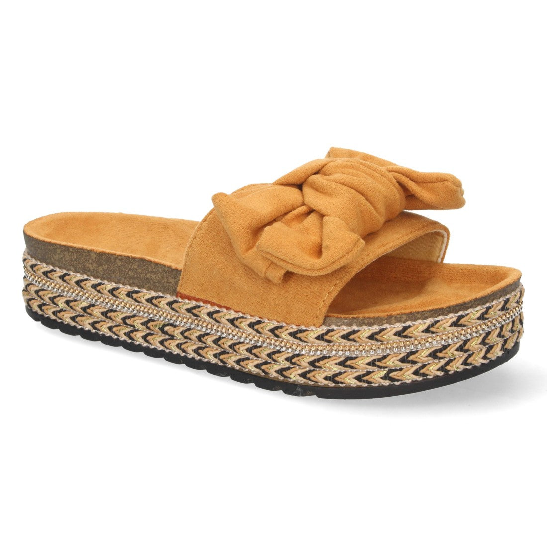 Sandalias Camel Mujer Elegantes Verano