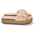 Sandalias Beige Mujer Elegantes Verano