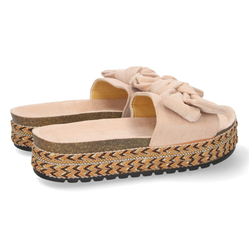 Sandalias Beige Mujer Elegantes Verano