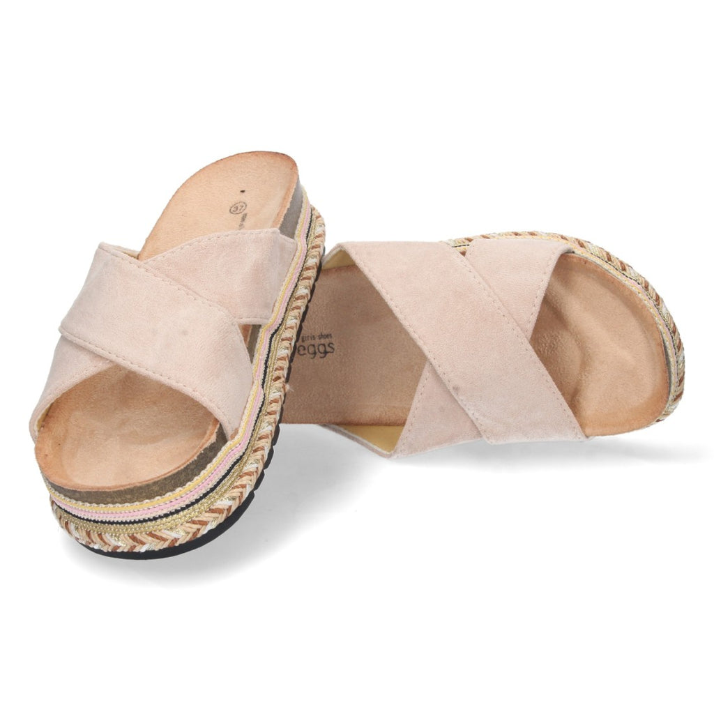 Sandalias Beige Mujer Elegantes Verano