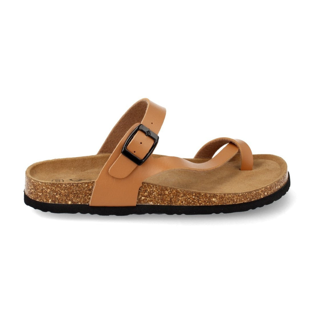 Sandalias Camel Mujer Bio Estilo Esclava Planta Anatómica Hebilla Elegantes