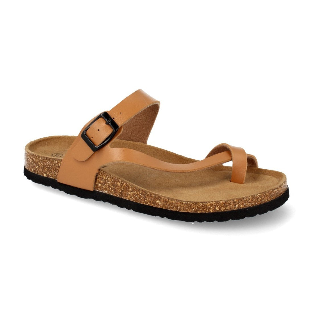 Sandalias Camel Mujer Bio Estilo Esclava Planta Anatómica Hebilla Elegantes