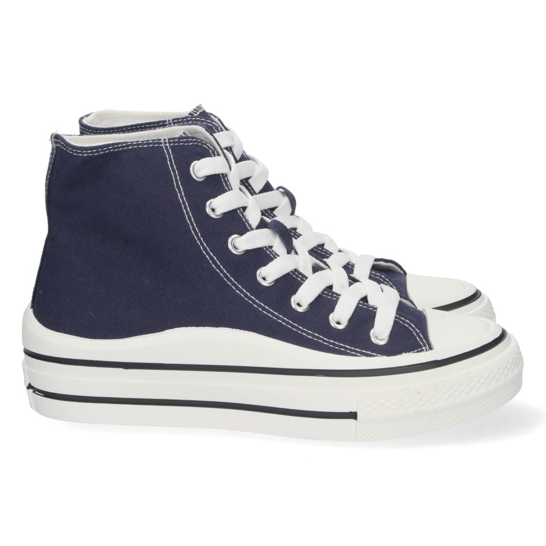 Zapatillas Azul Marino Mujer - Elegancia Clásica Atemporal