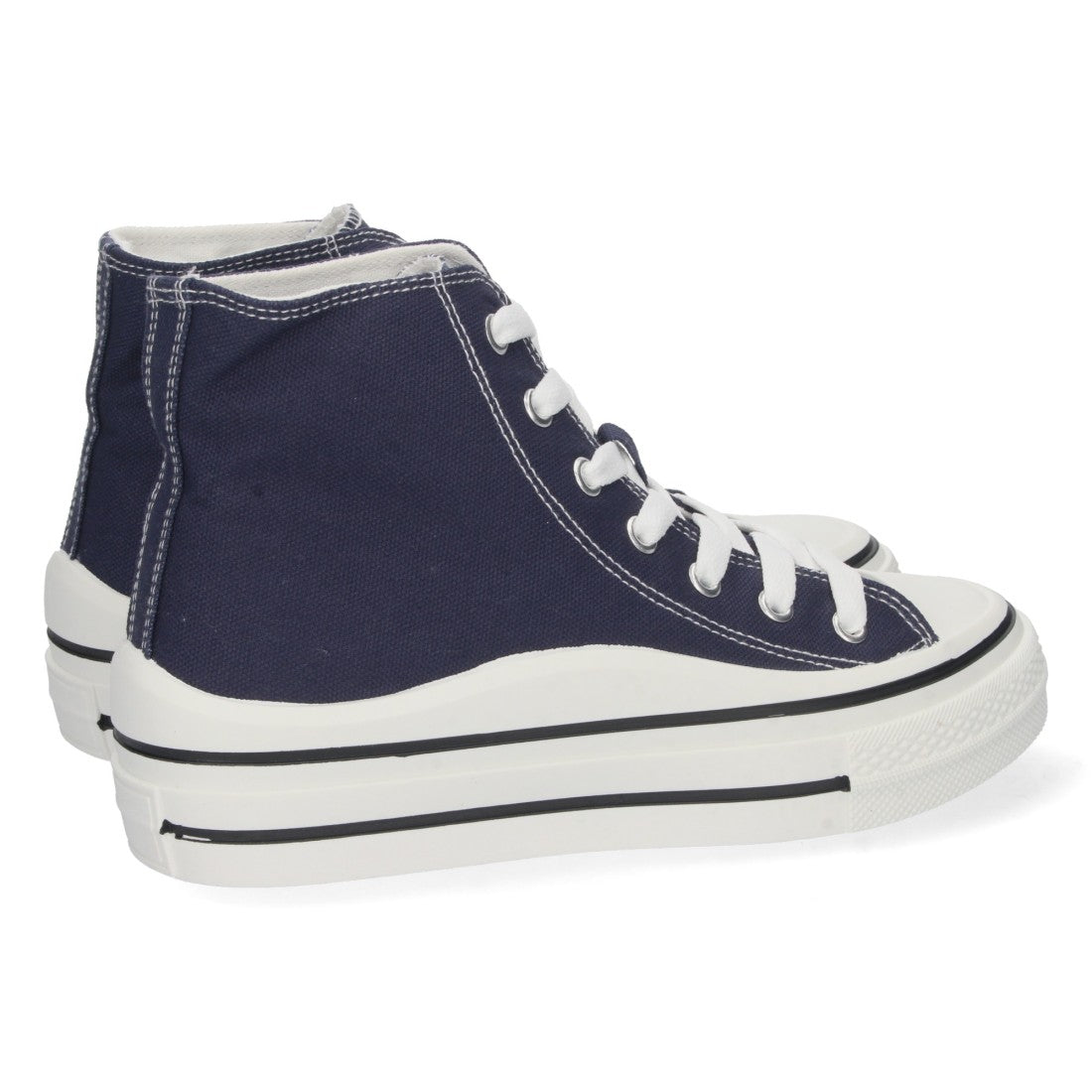 Zapatillas Azul Marino Mujer - Elegancia Clásica Atemporal