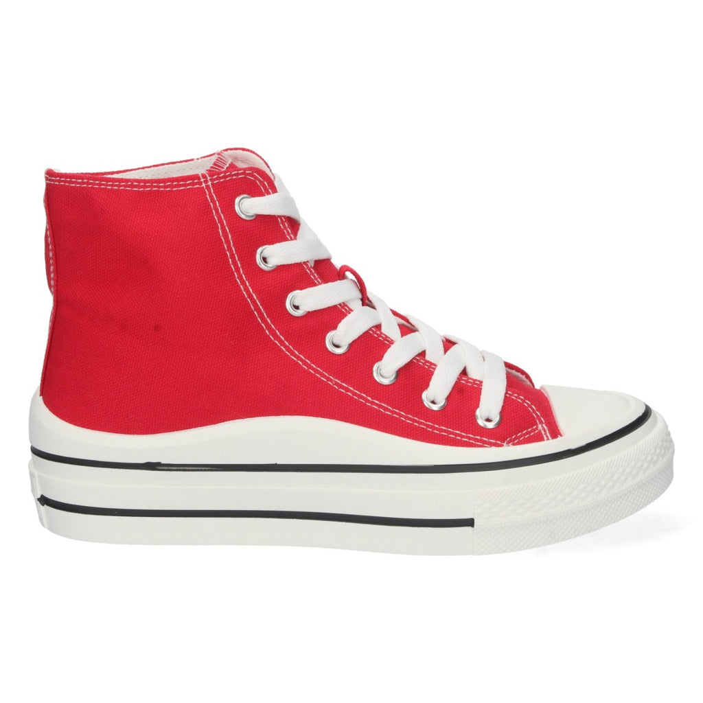Zapatillas Rojas Mujer - Pasión Audaz Vibrante