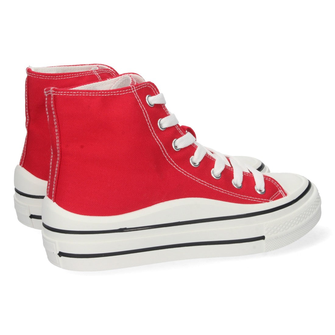Zapatillas Rojas Mujer - Pasión Audaz Vibrante