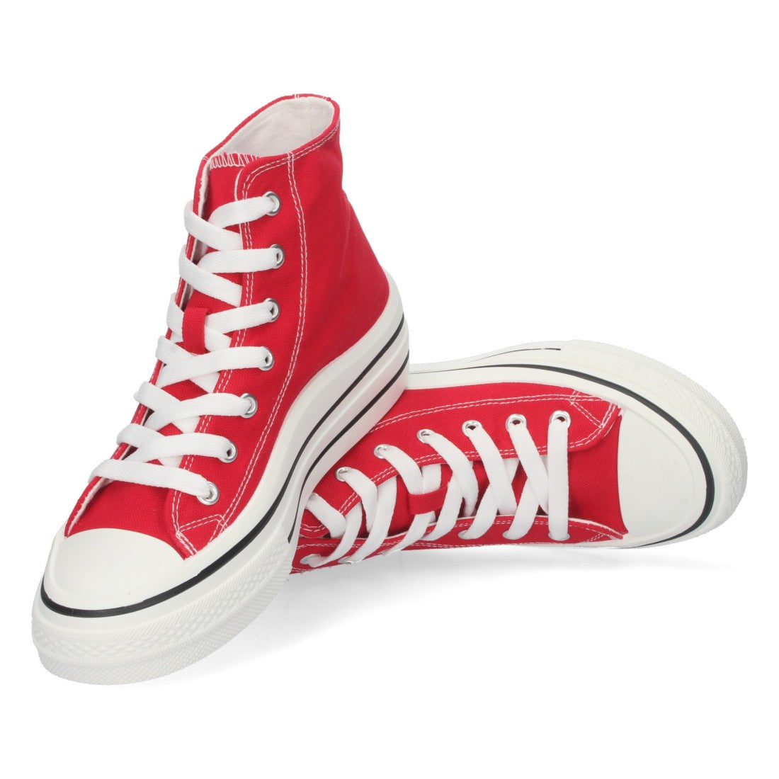 Zapatillas Rojas Mujer - Pasión Audaz Vibrante