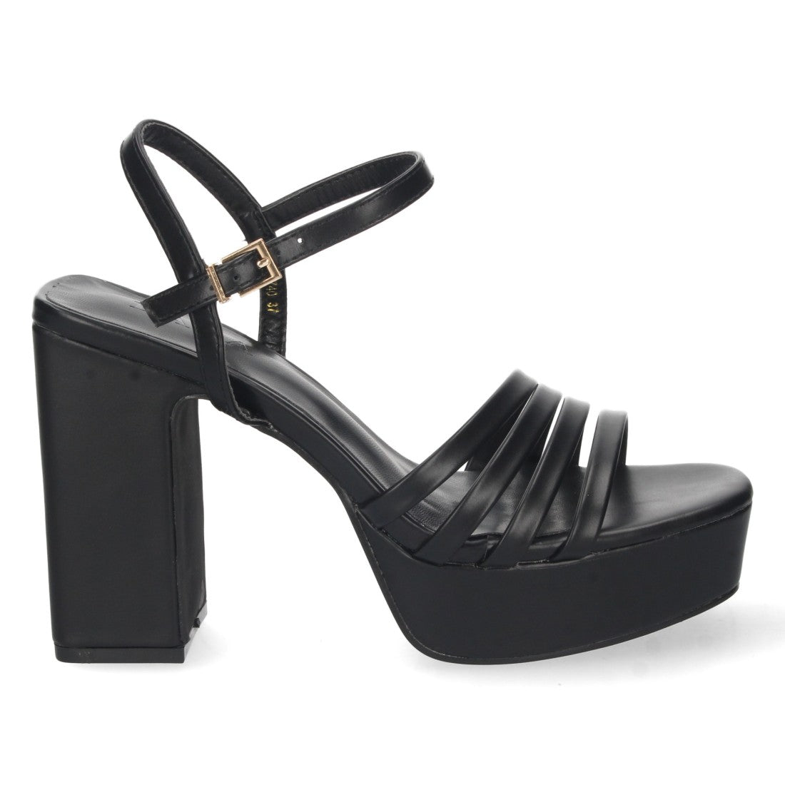 Schwarze Sandaletten Elegante Bequeme Party Hochzeit Damen