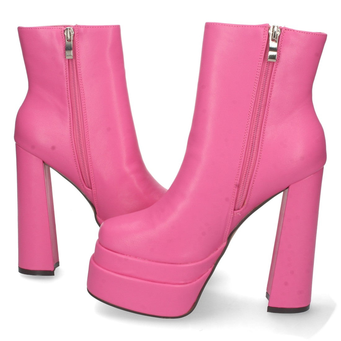 Botines Elegantes - Fucsia