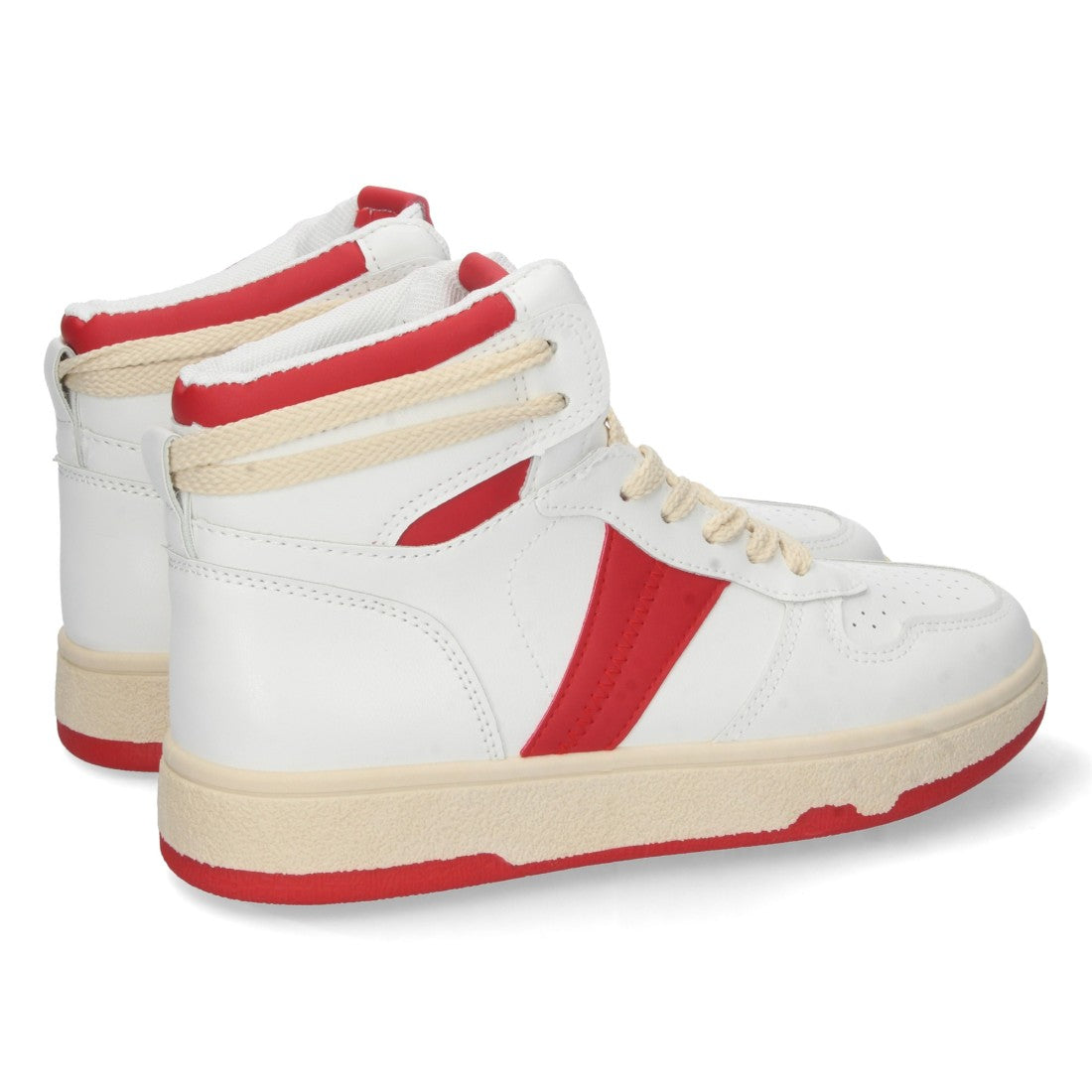 Zapatillas Rojas Mujer - Pasión Vibrante Contemporánea
