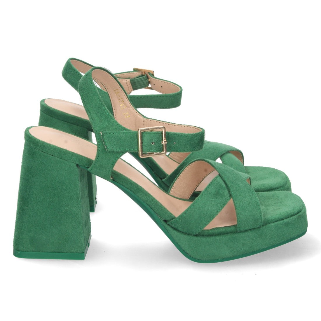Grüne Sandaletten Elegant Bequem Party Hochzeit Damen