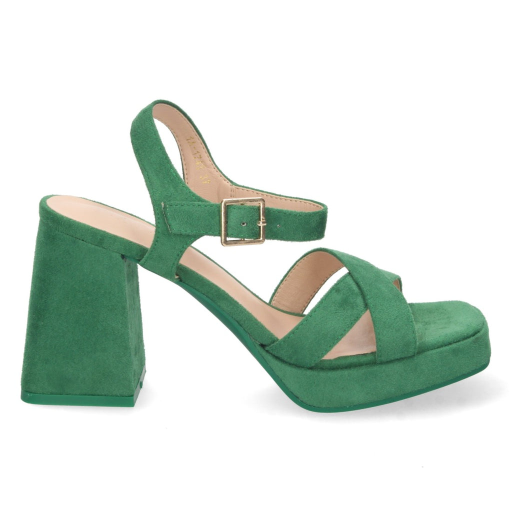 Grüne Sandaletten Elegant Bequem Party Hochzeit Damen