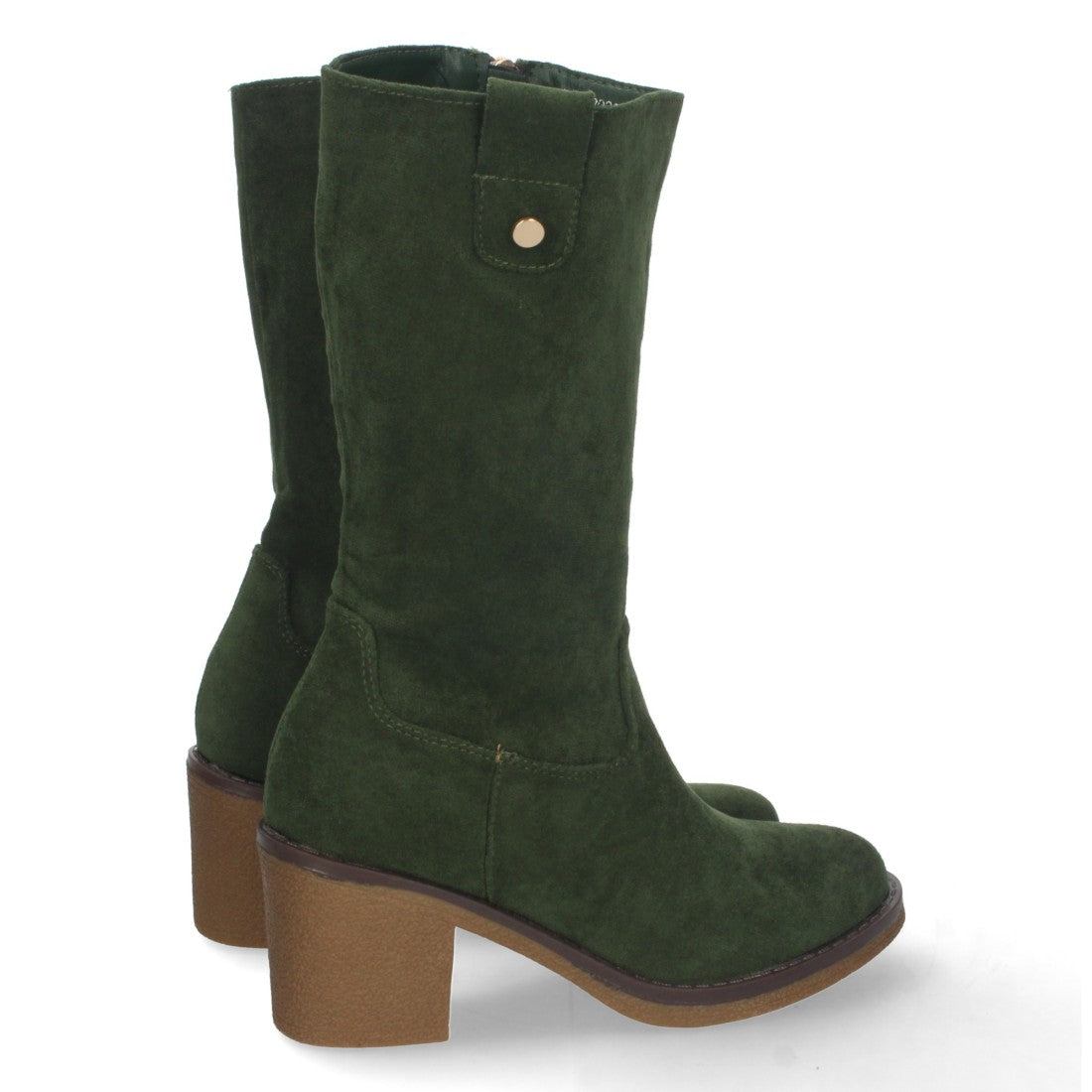 Botas Altas Elegantes - Verde