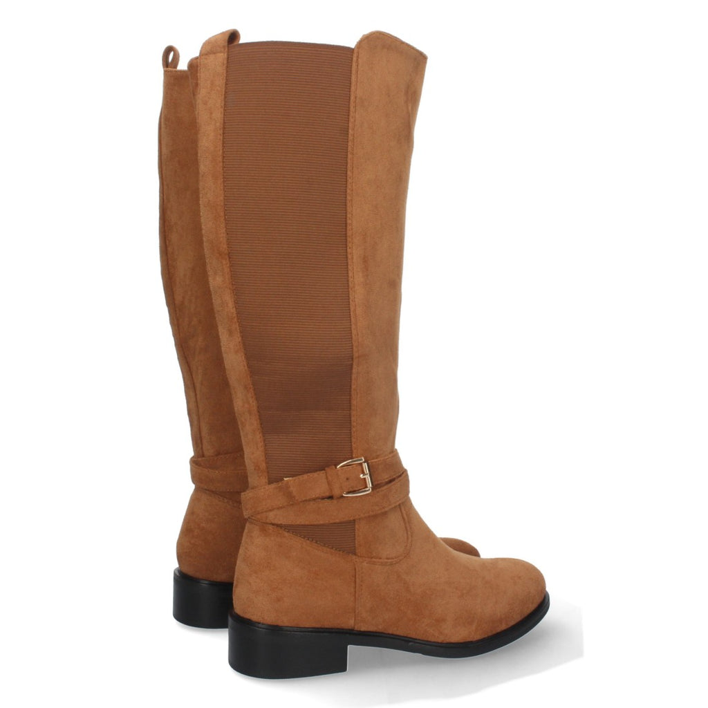 Botas Altas Elegantes - Camel