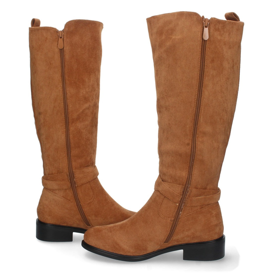 Botas Altas Elegantes - Camel