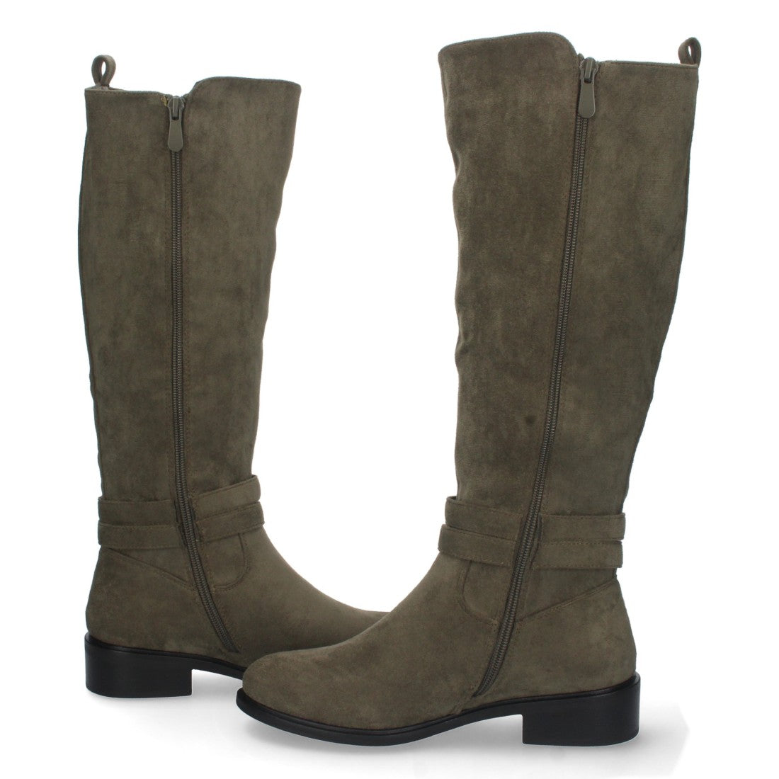 Botas Altas Elegantes - Verde