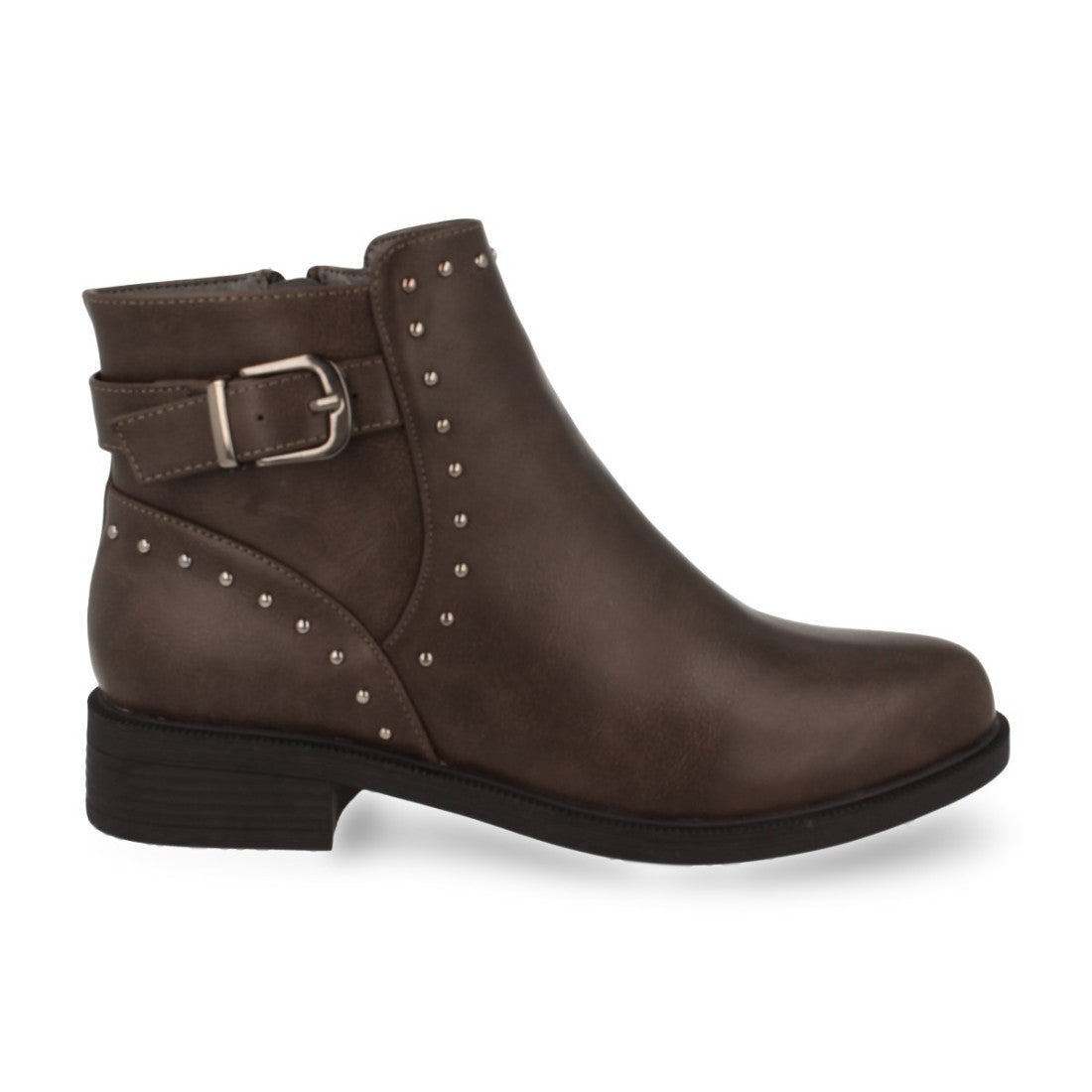Botas Grises Elegantes con Tacón