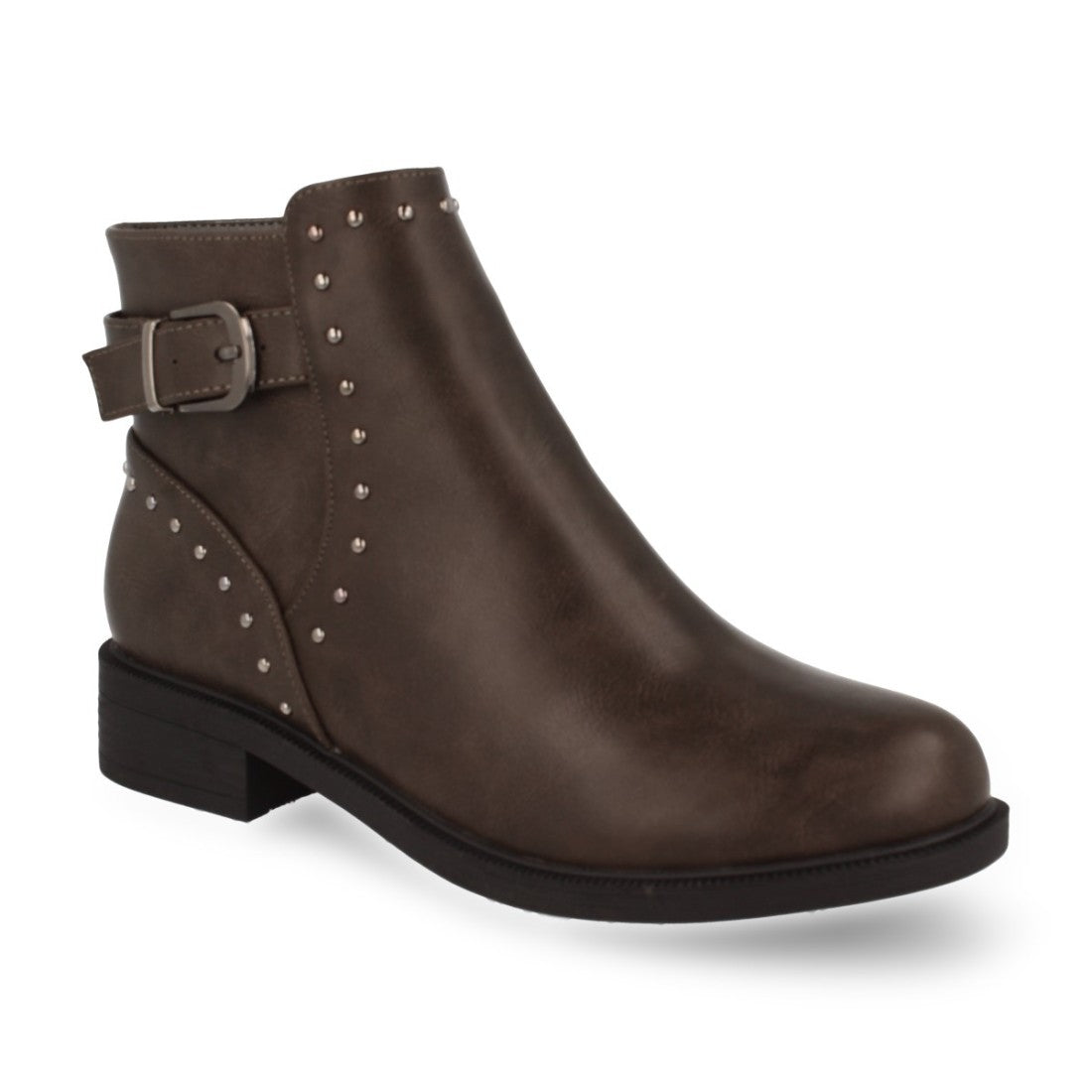 Botas Grises Elegantes con Tacón