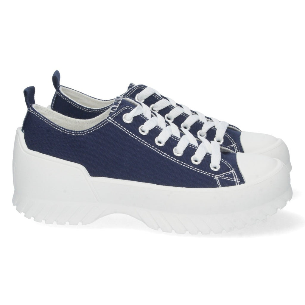 Marine Damen-Sneaker | Nautische Eleganz und Sportlicher Komfort