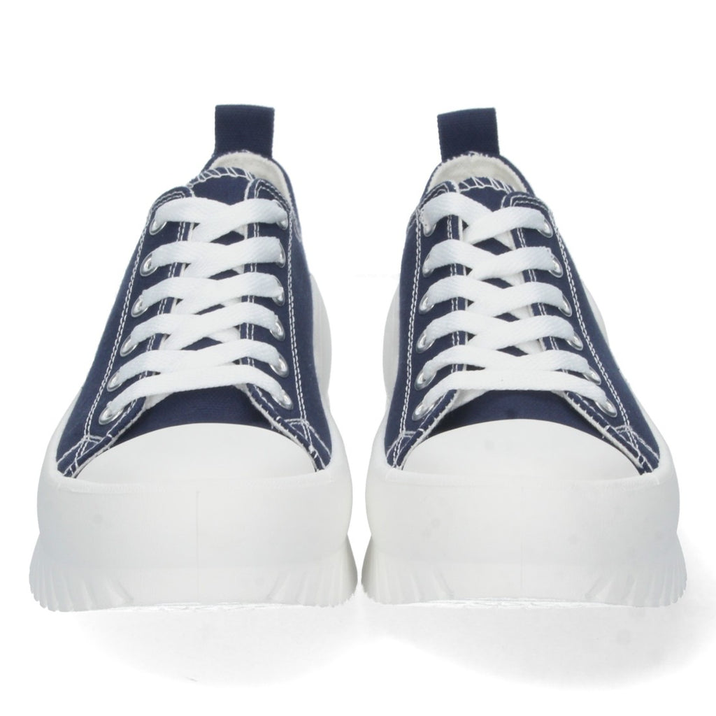 Marine Damen-Sneaker | Nautische Eleganz und Sportlicher Komfort