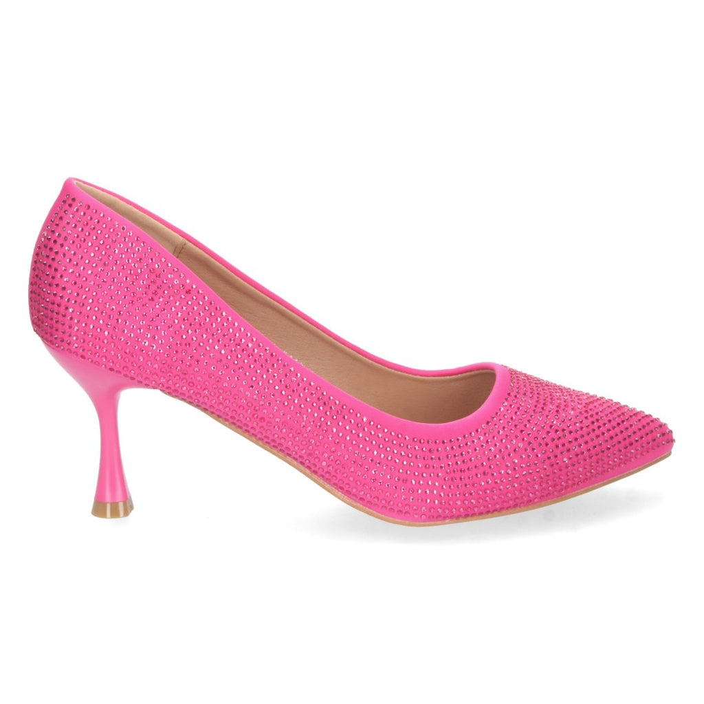 Zapatos de Tacón Fucsia Llamativos Atrevidos Mujer