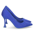 Zapatos de Tacón Azul Sofisticados Elegantes Mujer