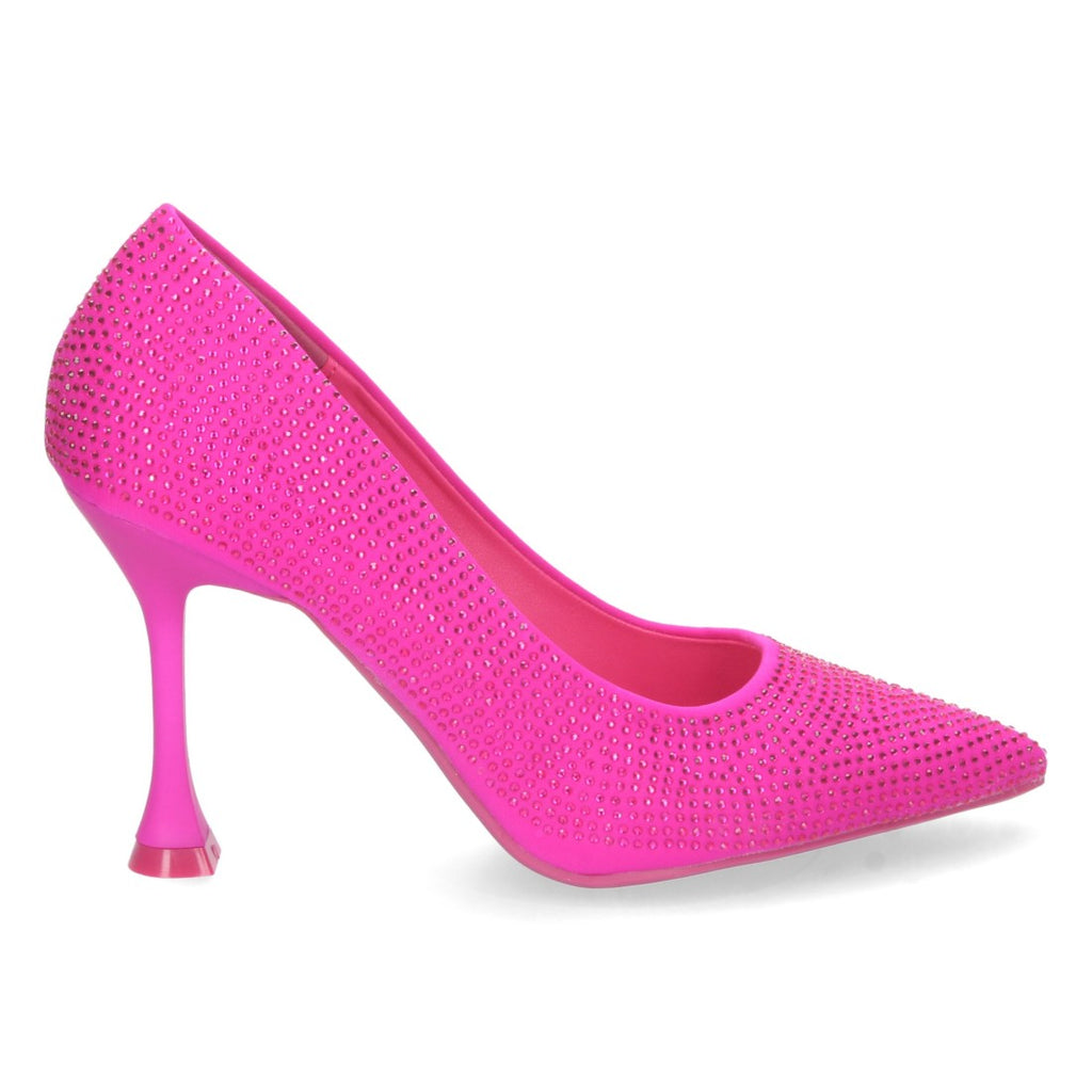 Zapatos de Tacón Fucsia Vibrantes Atrevidos Mujer