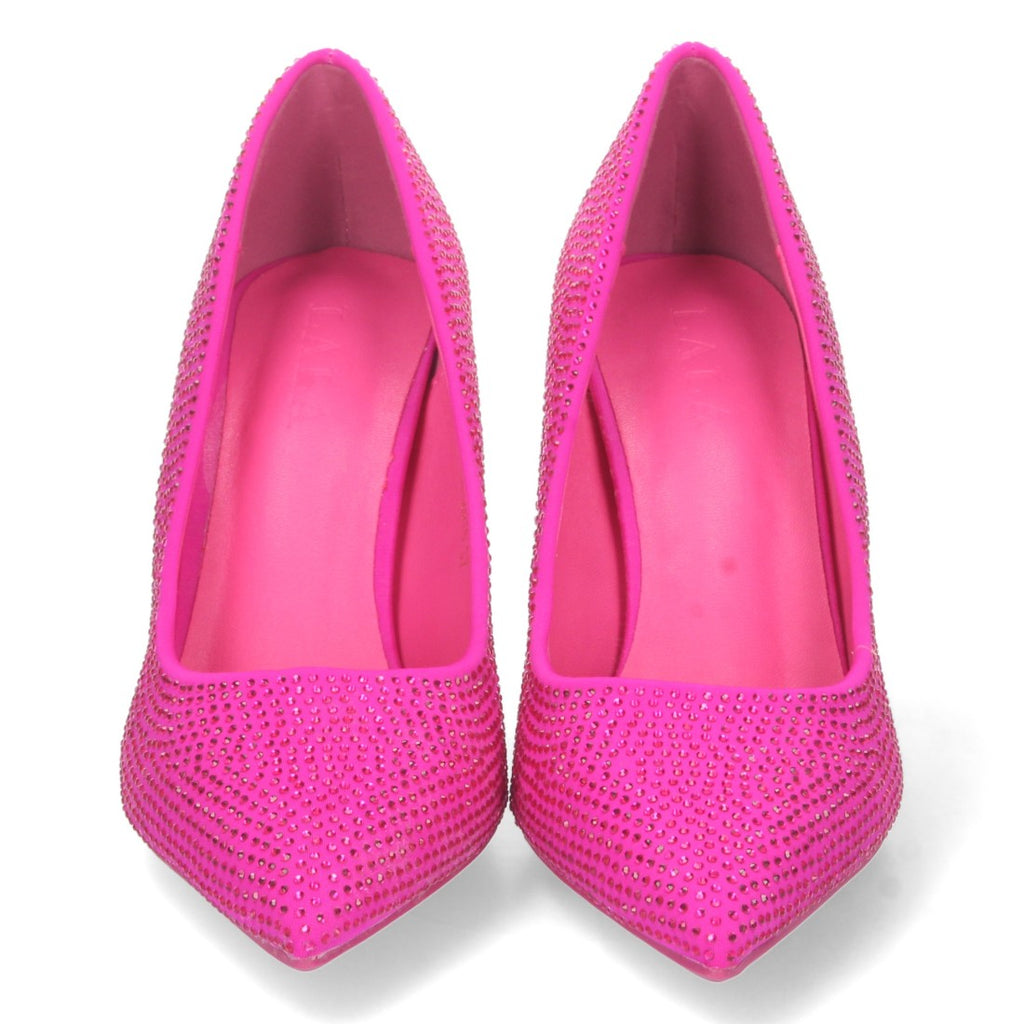 Zapatos de Tacón Fucsia Vibrantes Atrevidos Mujer