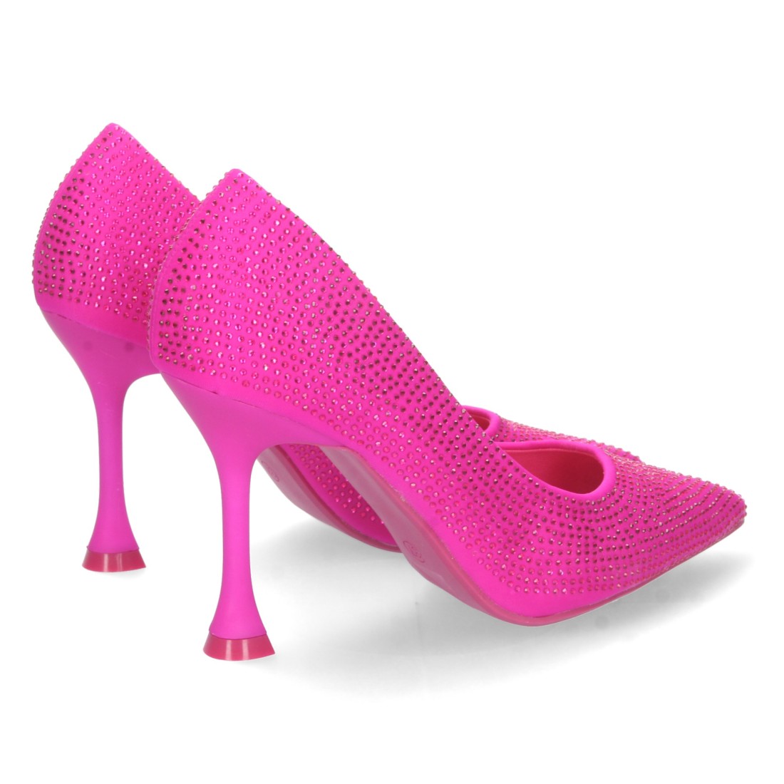 Zapatos de Tacón Fucsia Vibrantes Atrevidos Mujer