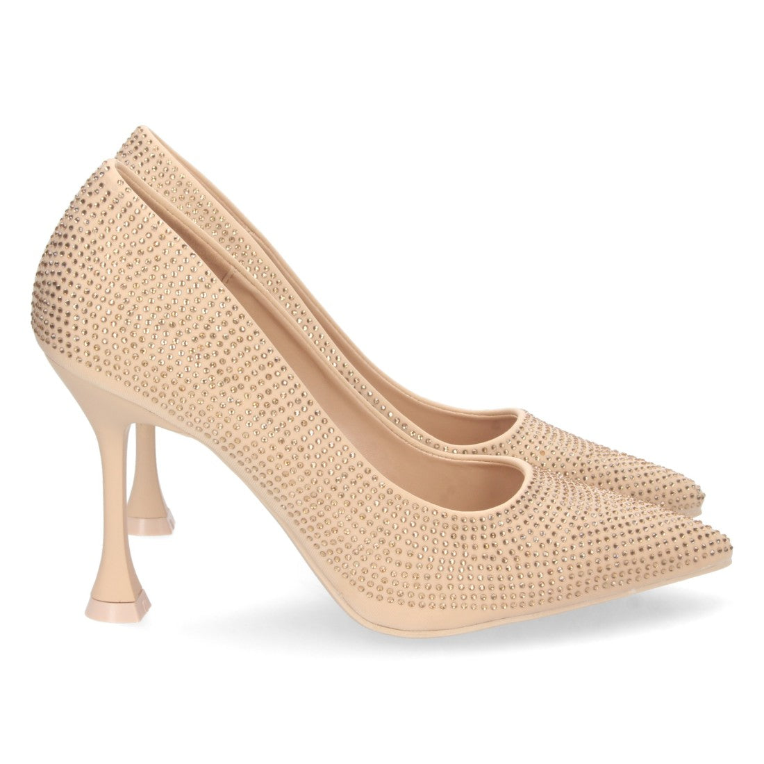 Zapatos de Tacón Dorados Glamour Fiesta Eventos Mujer