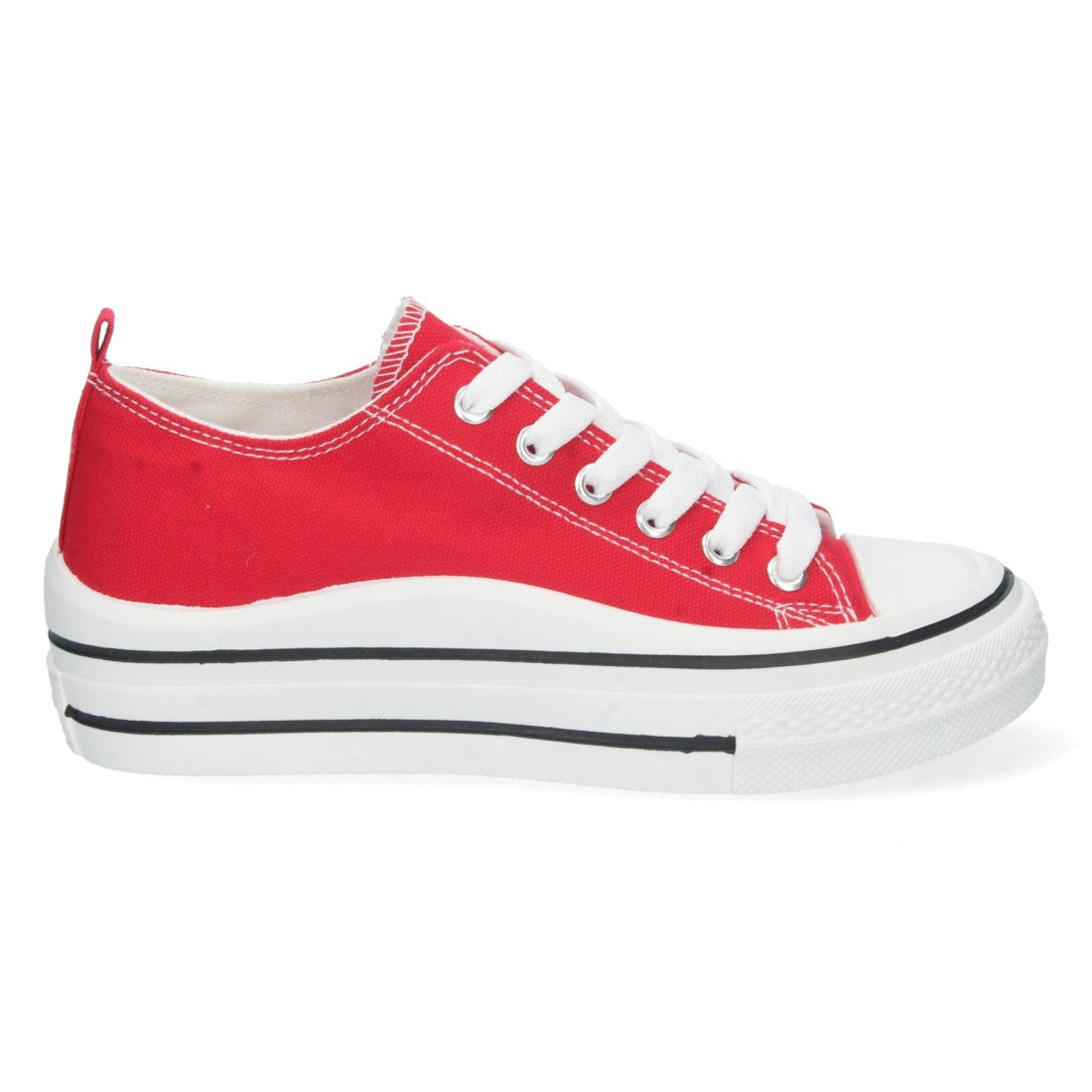 Zapatillas Rojas Mujer - Energía Vibrante Audaz
