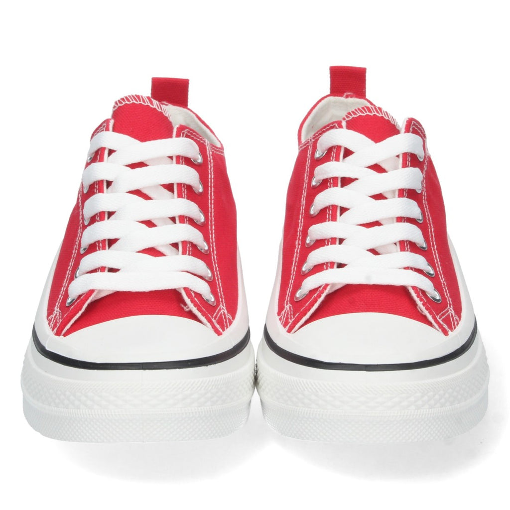 Zapatillas Rojas Mujer - Energía Vibrante Audaz
