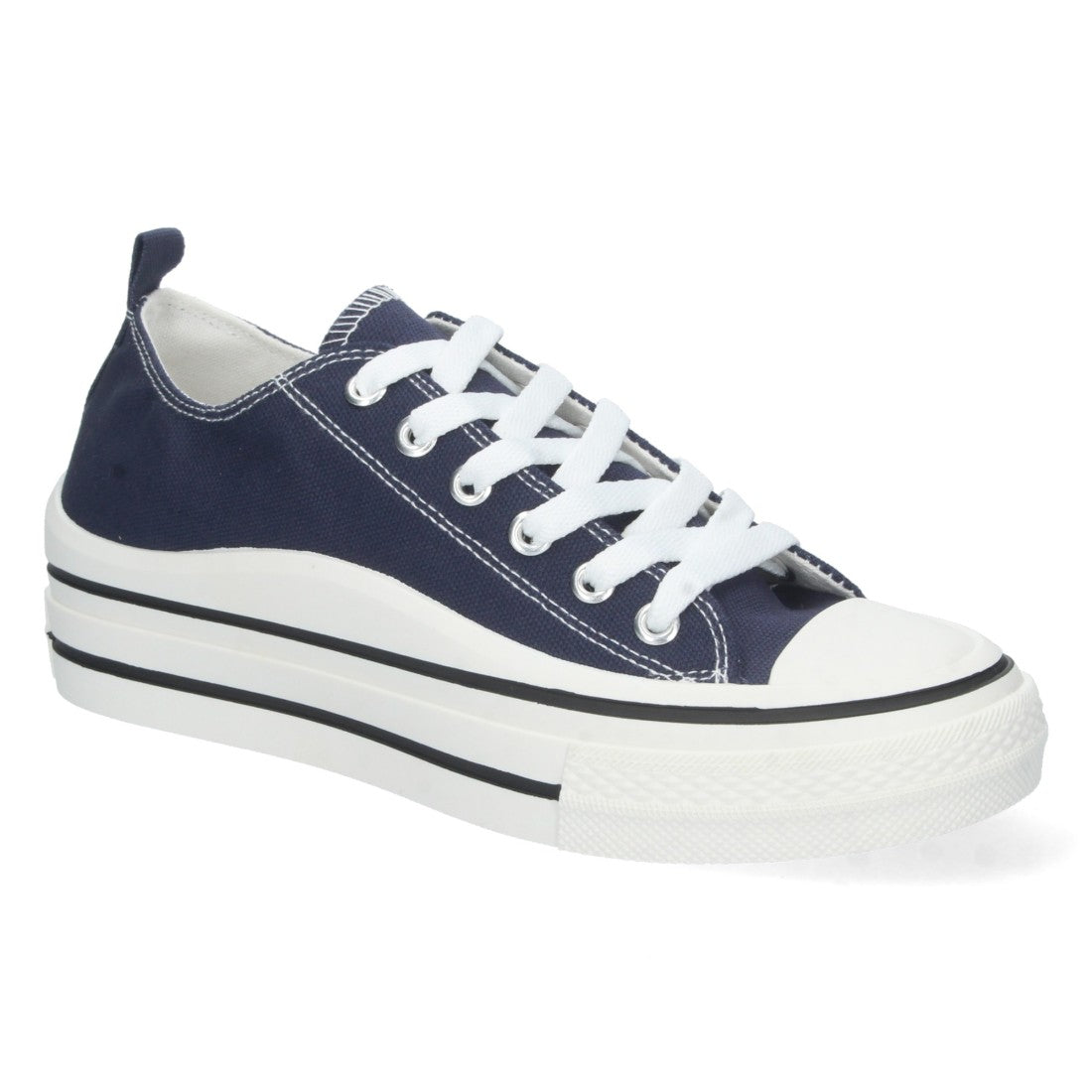 Zapatillas Azul Marino Mujer - Sofisticación Clásica Elegante