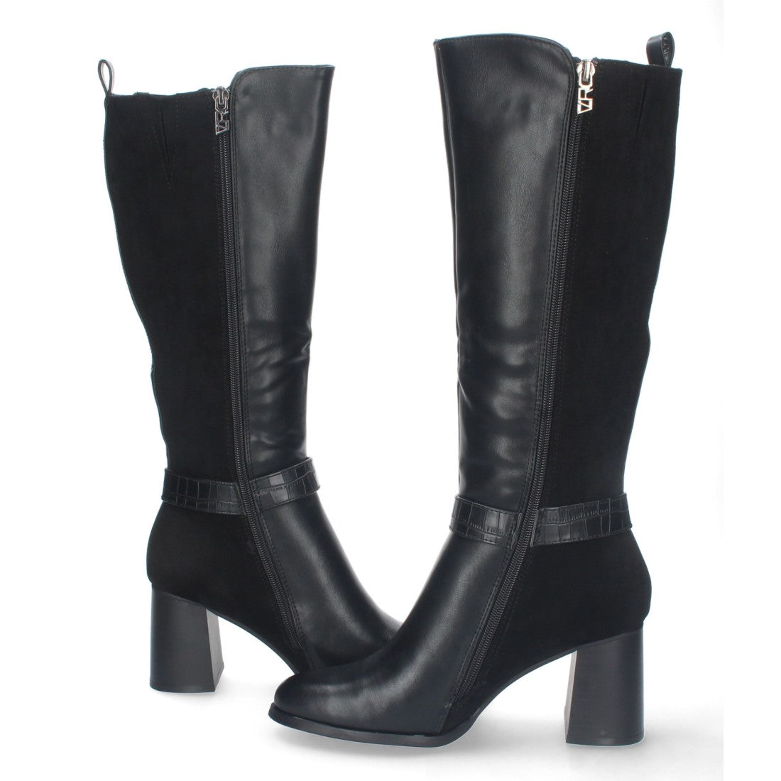 Botas Altas Elegantes - Negro