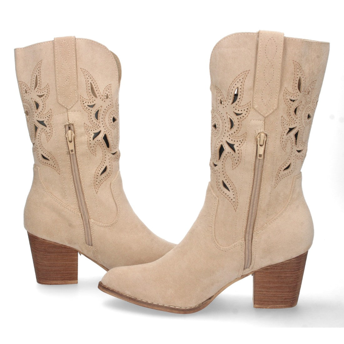 Botas Elegantes - Beige