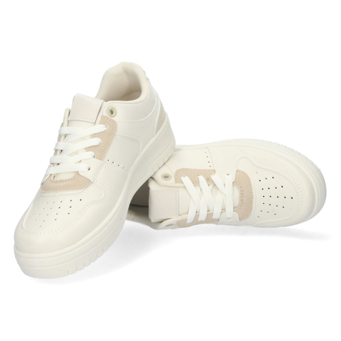 Zapatillas Beige Deportivas - Neutralidad Cálida