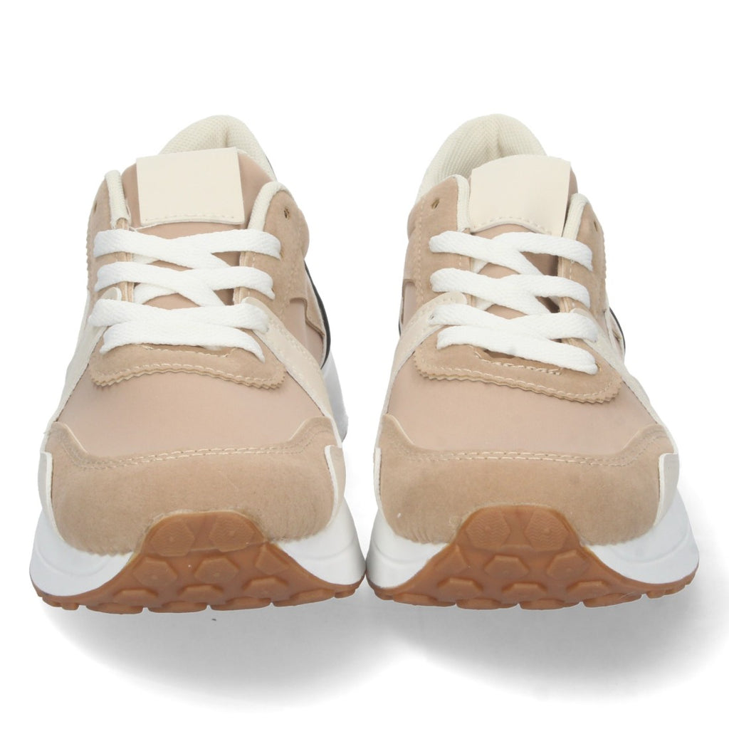 Taupefarbene Damensneaker | Neutrale und raffinierte Eleganz