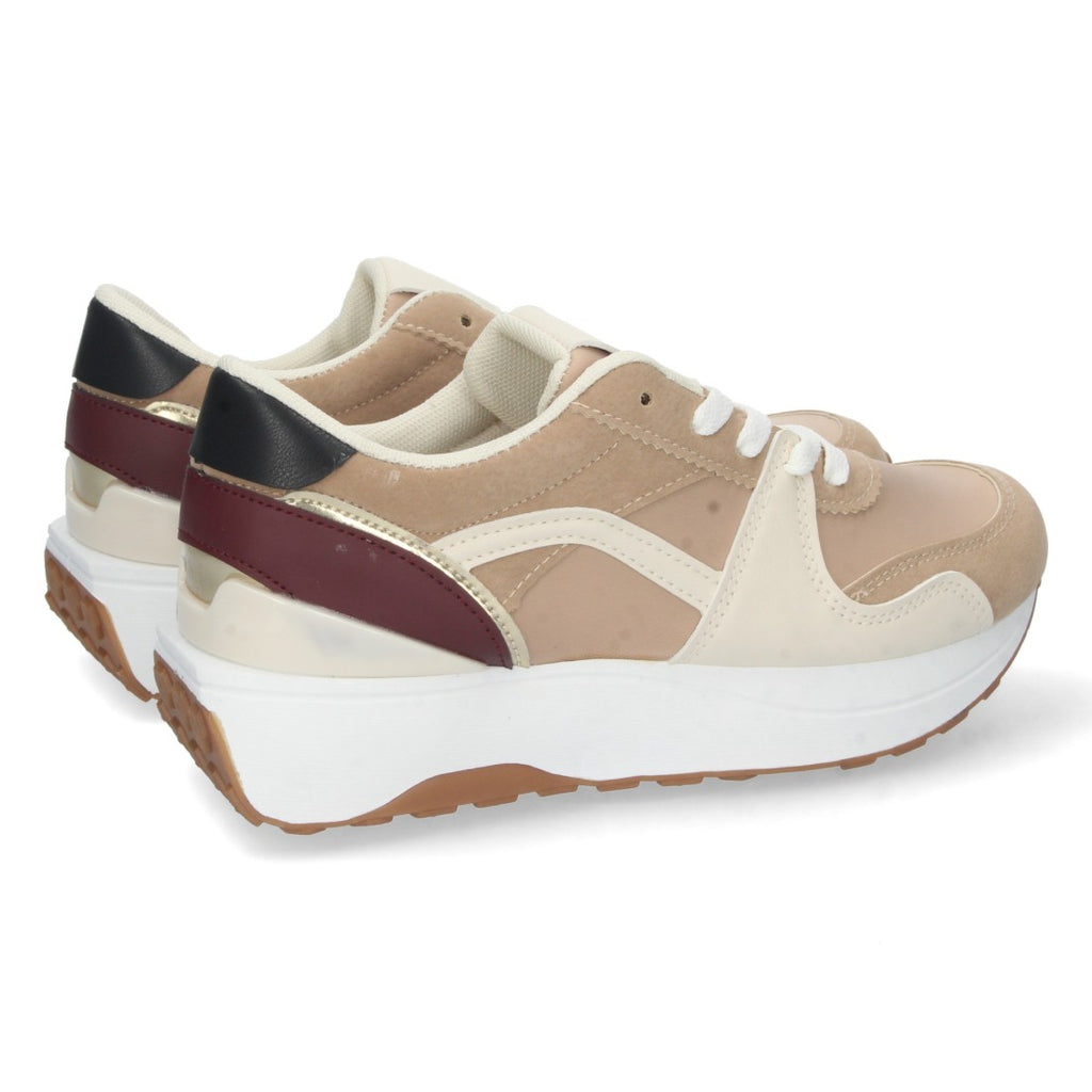 Taupefarbene Damensneaker | Neutrale und raffinierte Eleganz