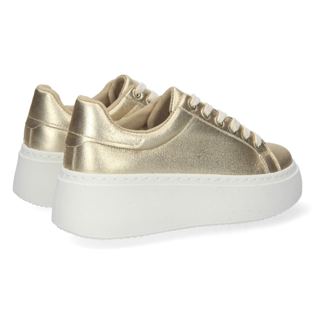 Zapatillas Doradas Mujer - Glamour Lujoso Contemporáneo
