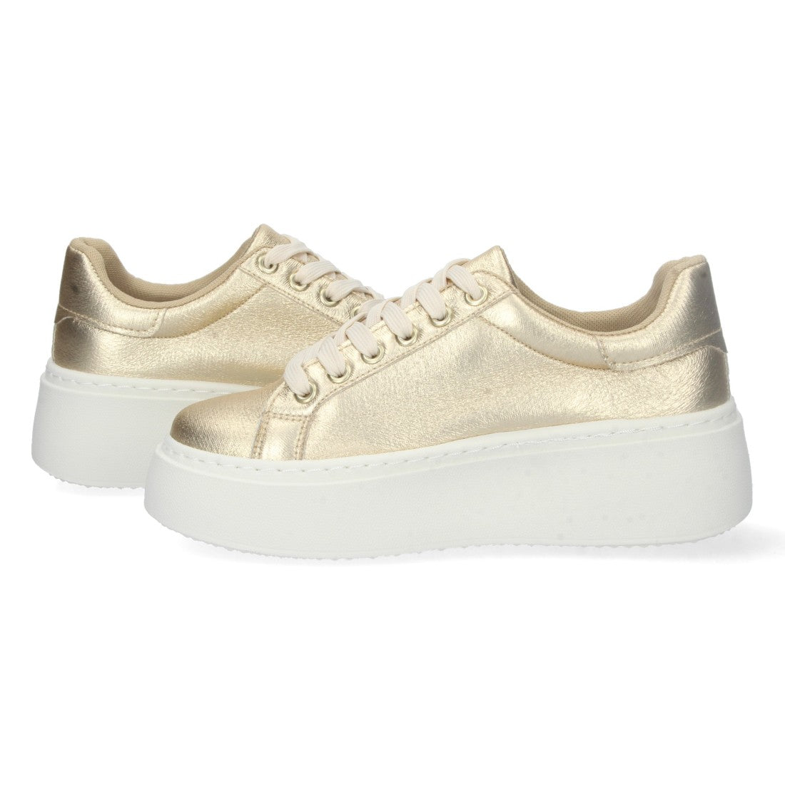 Zapatillas Doradas Mujer - Glamour Lujoso Contemporáneo